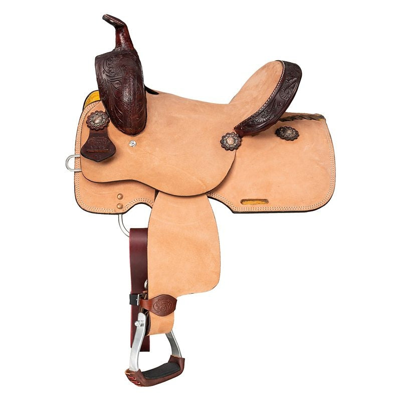 Silver Royal Youth Brooks Barrel Saddle Pkg