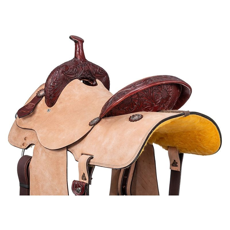 Silver Royal Brooks Barrel Saddle Package