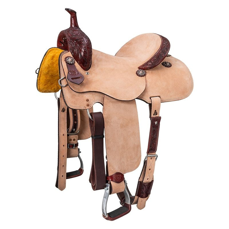 Silver Royal Brooks Barrel Saddle Package