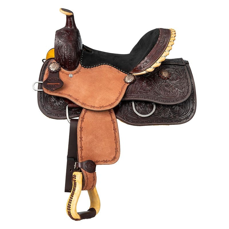 Silver Royal Youth High Plains Roper Saddle Pkg