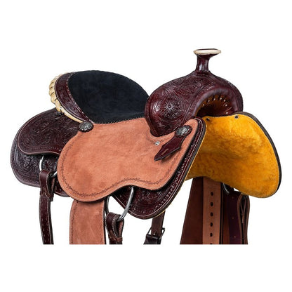 Silver Royal Youth High Plains Roper Saddle Pkg