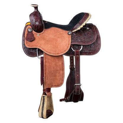 Silver Royal Youth High Plains Roper Saddle Pkg