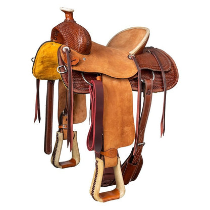 S Royal Youth Bodie Hard Seat Ranch Saddle Pkg