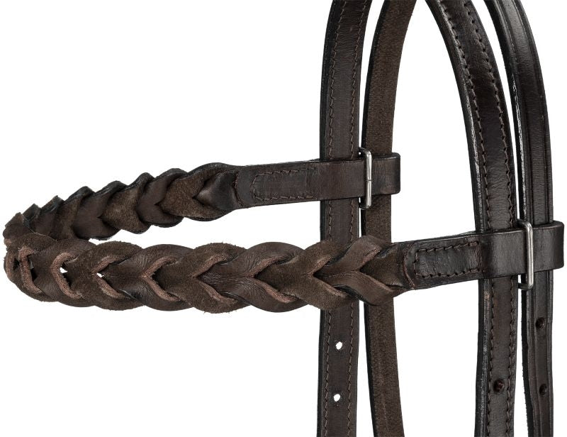 Royal King Braided Leather BB Headstall