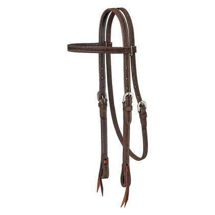 Royal King Plain Leather Pony BB Headstall