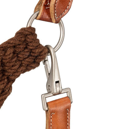 Tough1 Wool String Leather Halter
