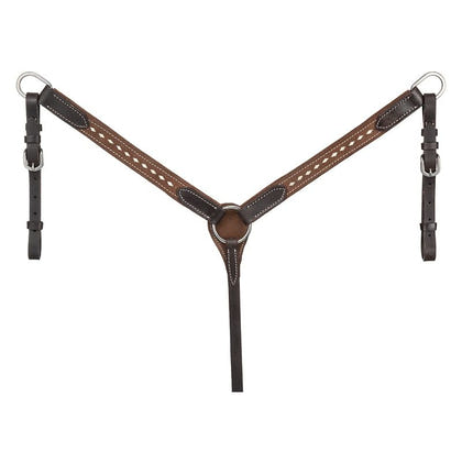 King Series Pony Suede Breastcollar