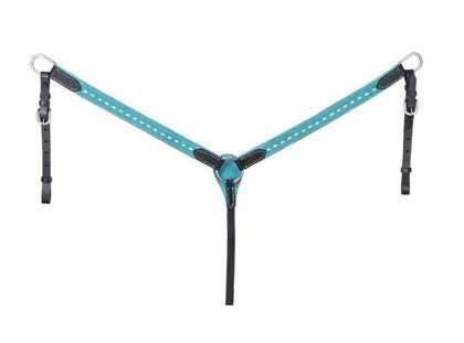 King Series Pony Suede Breastcollar