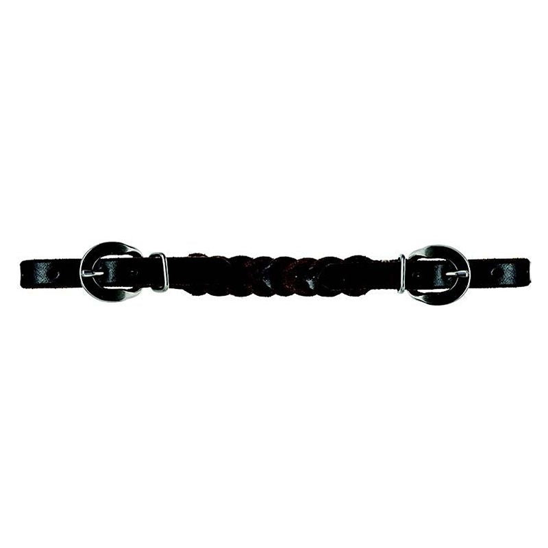 Mustang Braided Oil Latigo Leather SS Hardware