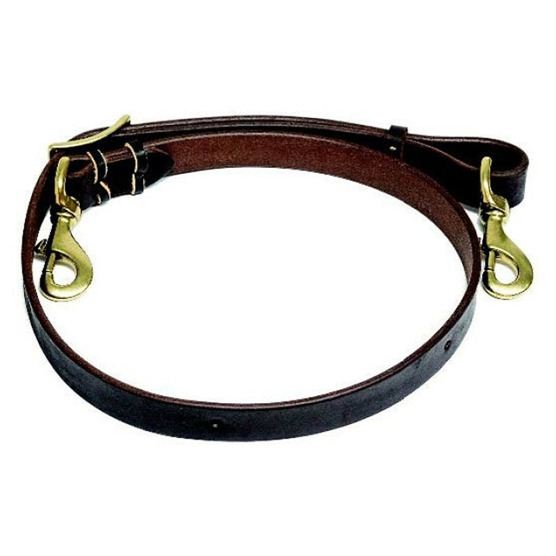 Mustang Oiled Harness Leather Laced End