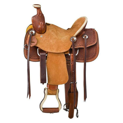 Silver Royal Youth Lincoln Roper Saddle 12 Lt Oil