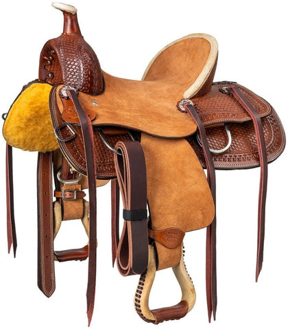 Silver Royal Youth Bodie Hard Seat Ranch Saddle