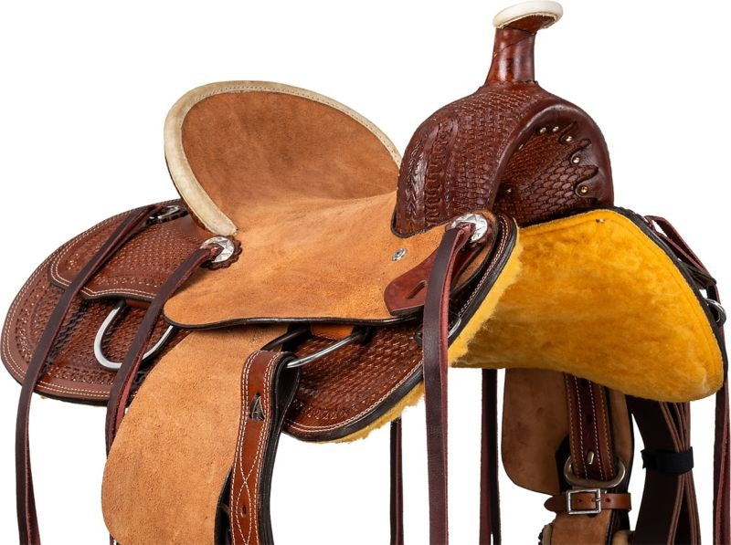 Silver Royal Youth Bodie Hard Seat Ranch Saddle