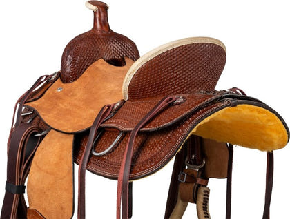 Silver Royal Youth Bodie Hard Seat Ranch Saddle