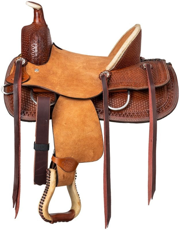Silver Royal Youth Bodie Hard Seat Ranch Saddle
