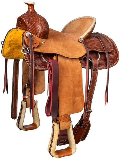 Silver Royal Youth Bodie Hard Seat Ranch Saddle