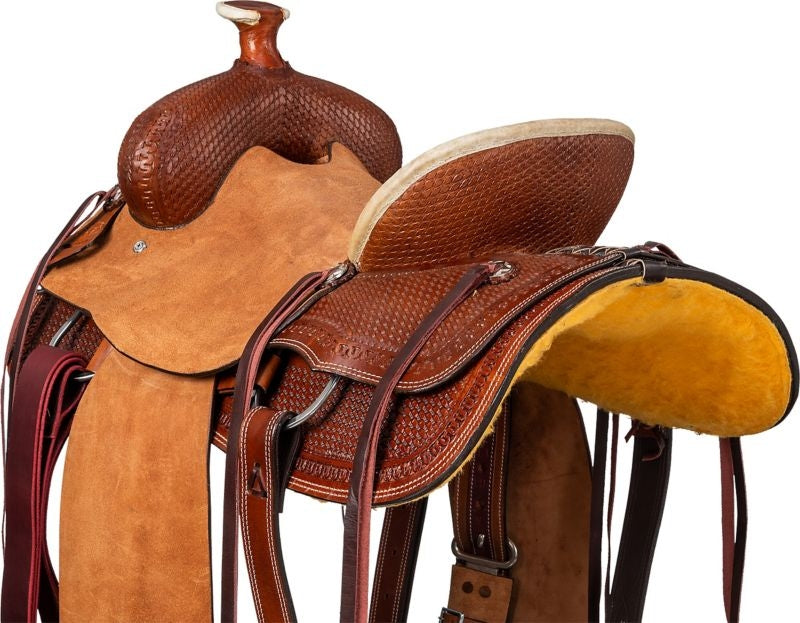 Silver Royal Youth Bodie Hard Seat Ranch Saddle