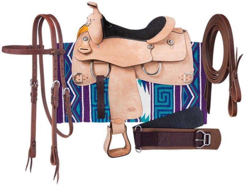 Silver Royal Trinidad Trainer Saddle Package