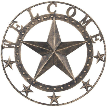 Tough1 Welcome Metal Star