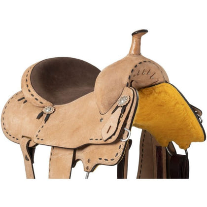 Silver Royal Youth Brushy Creek Barrel Saddle