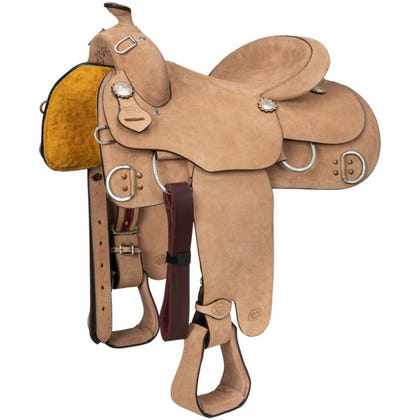 Silver Royal Hard Seat Trainer Saddle