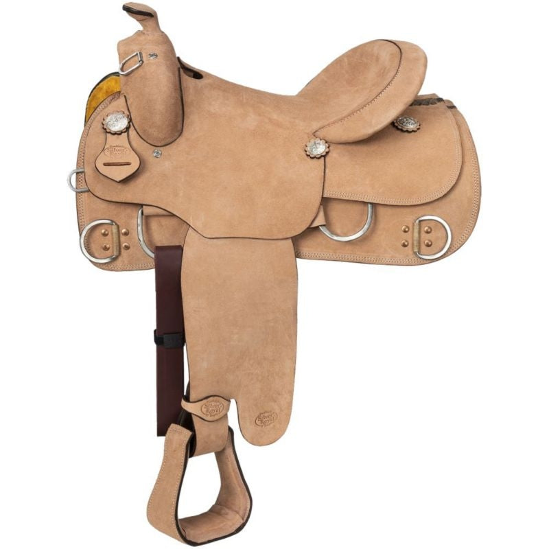 Silver Royal Hard Seat Trainer Saddle