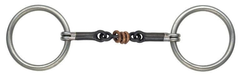 Shires Sweet Iron Copper Roller Snaffle
