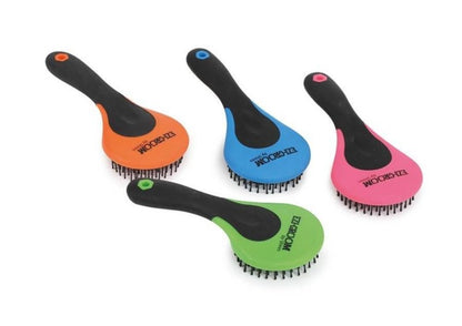 Shires Ezi-Groom Mane & Tail Brush Sea Green