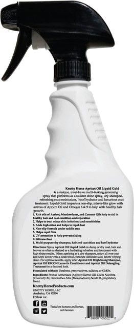 Knotty Horse Apricot Oil Liquid Gold 23oz