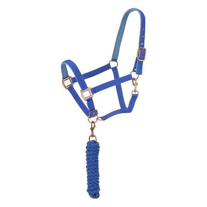 Tough1 Padded Horse Halter w. Lead
