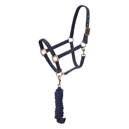 Tough1 Padded Horse Halter w. Lead