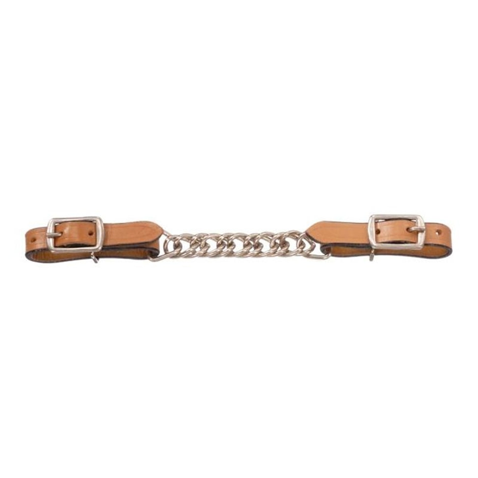 Royal King Flat Leather Curb Chain