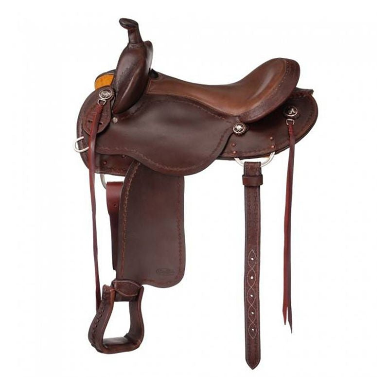 Tough 1 Brisbane Trail Saddle w.Horn Dlx Pkg