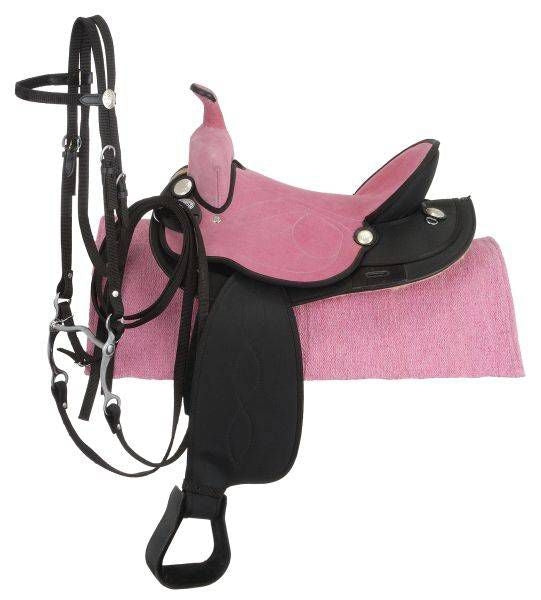 King Series Round Skirt Saddle Pkg 14 Brown/Brown