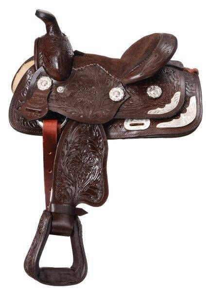 King Series Carved Silver Show Saddle Pkg
