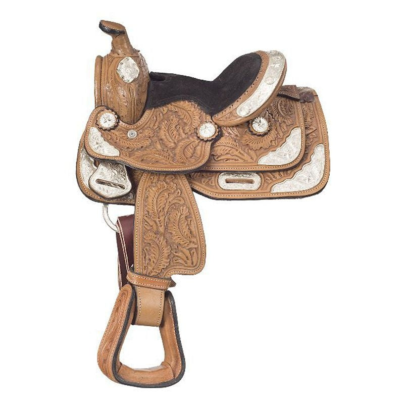 R King Mini 7 Oaks Silver Show Saddle Pkg