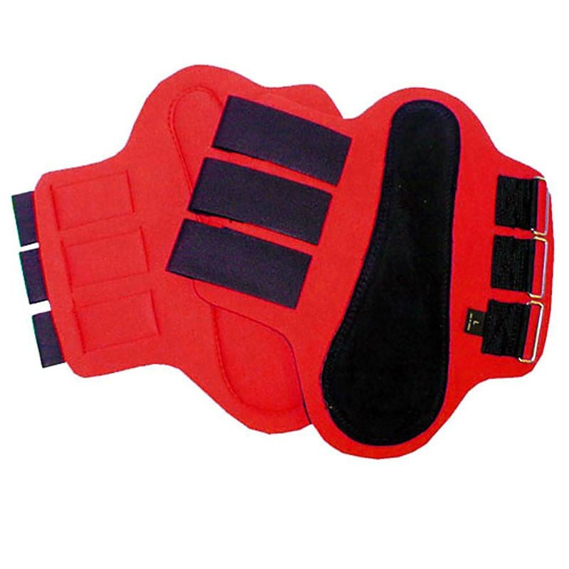 Splint Boots With Black Patches