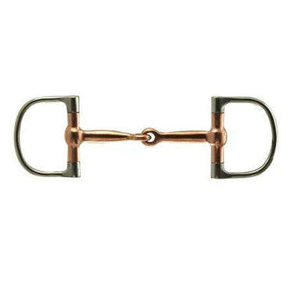 Coronet Copper Mouth Dee Snaffle Bit