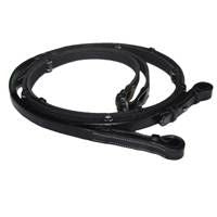 Exselle Elite Web Reins with Leather Stops