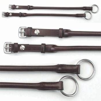 Leather Gag Cheeks with Chicago Screws
