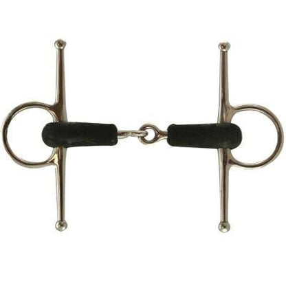 Coronet Soft Rubber Mouth Full Cheek Snaffle Bit