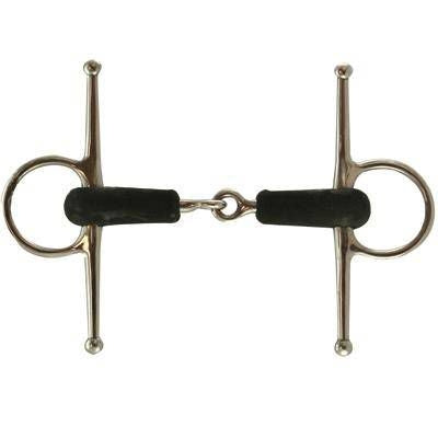 Coronet Soft Rubber Mouth Full Cheek Snaffle Bit
