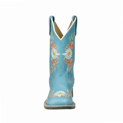 Smoky Mountain Childs Flowers SqToe Boot