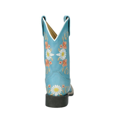 Smoky Mountain Childs Flowers SqToe Boot