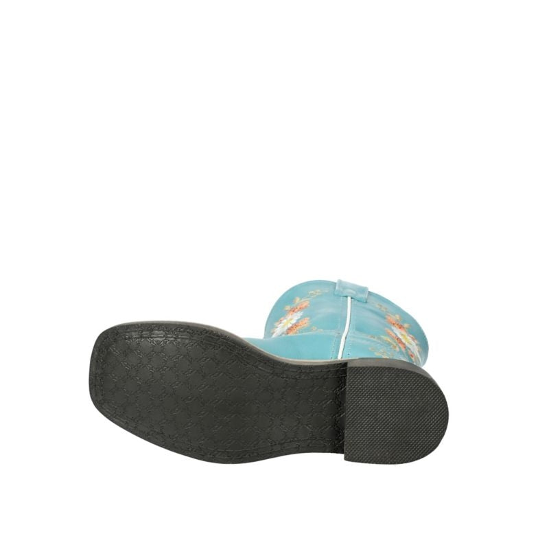 Smoky Mountain Childs Flowers SqToe Boot