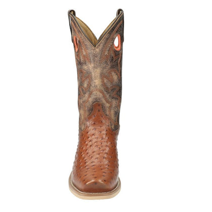 Smoky Mtn Mens SantaFe Ostrich Boots