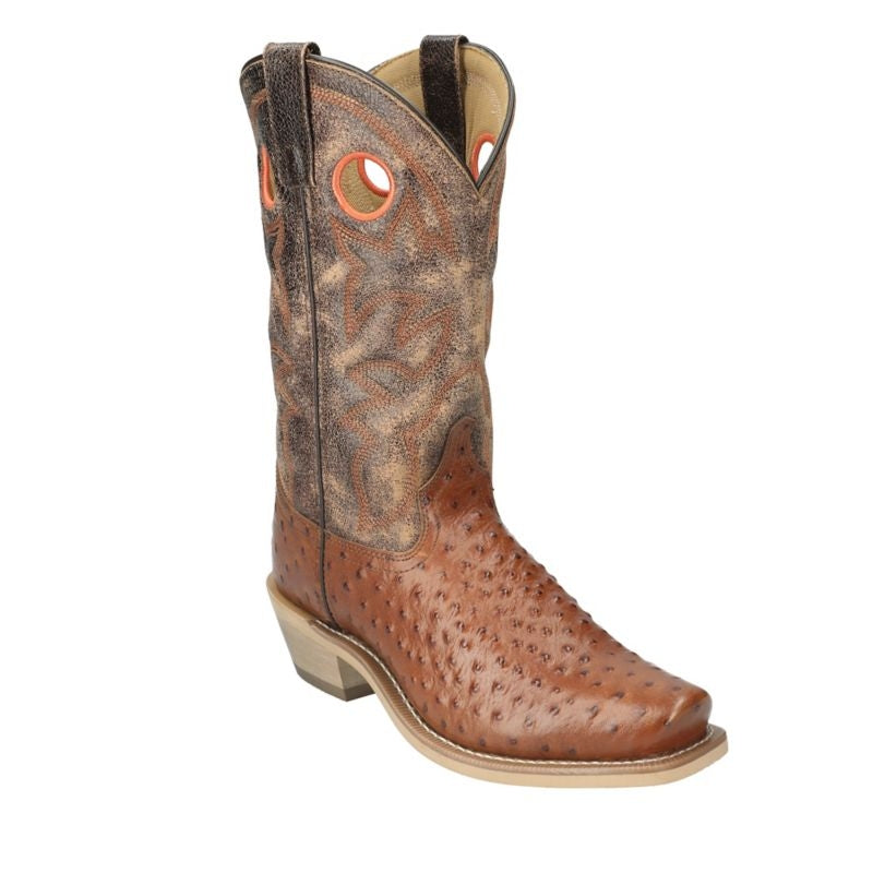 Smoky Mtn Mens SantaFe Ostrich Boots