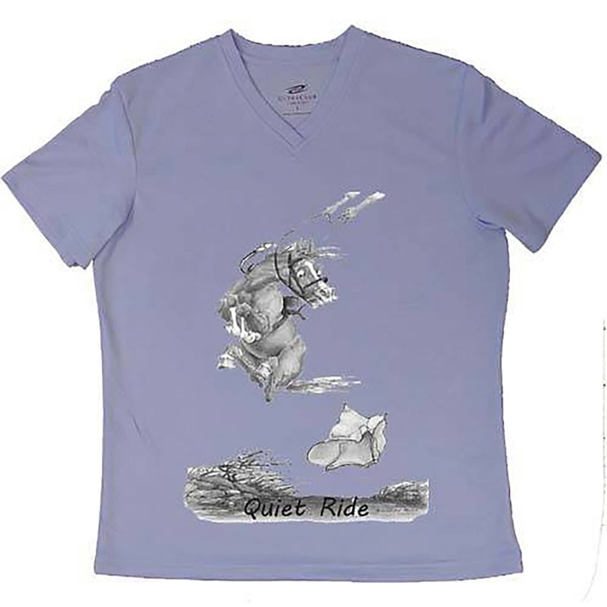 Intrepid Quiet Ride V-Neck Ladies T-Shirt