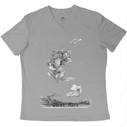 Intrepid Quiet Ride V-Neck Ladies T-Shirt