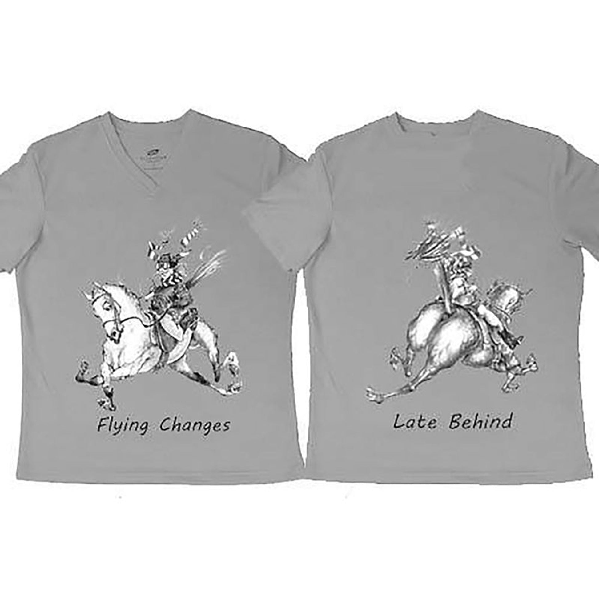 Intrepid Flying Lead Changes VNeck TShirt